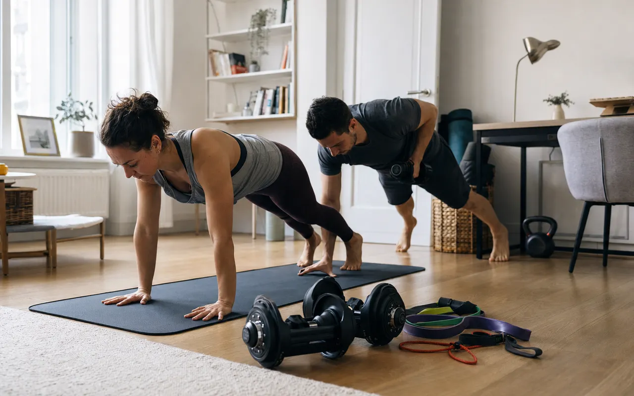 Natural lifestyle scene related to fitness shopping decisions